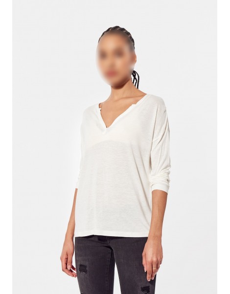 KAPORAL T-SHIRT FEMME KLOVE offwhi